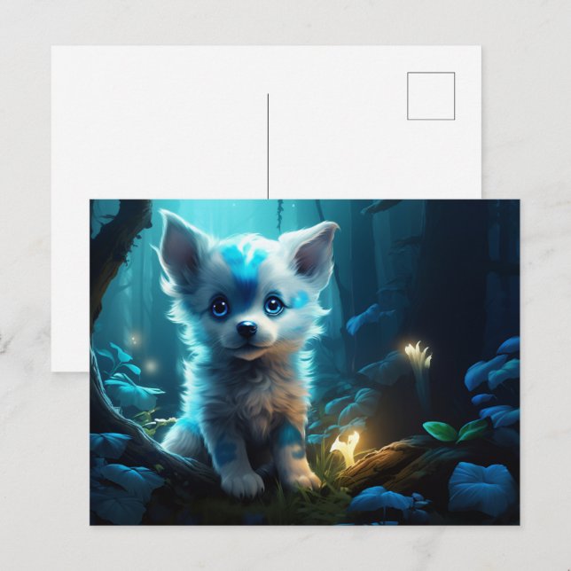 Carte postale The Herding Dog Postcard (Front/Back)