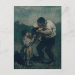 Carte Postale The Kiss, c.1845-48