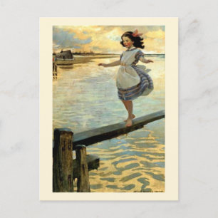 Carte Postale "The Little Em’ly" de Jesse Willcox Smith