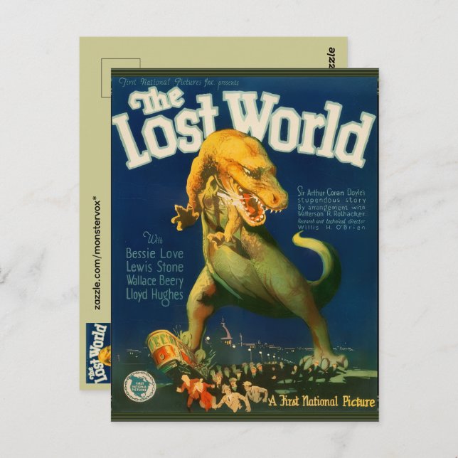 Carte Postale The Lost World Postcard (Devant / Derrière)