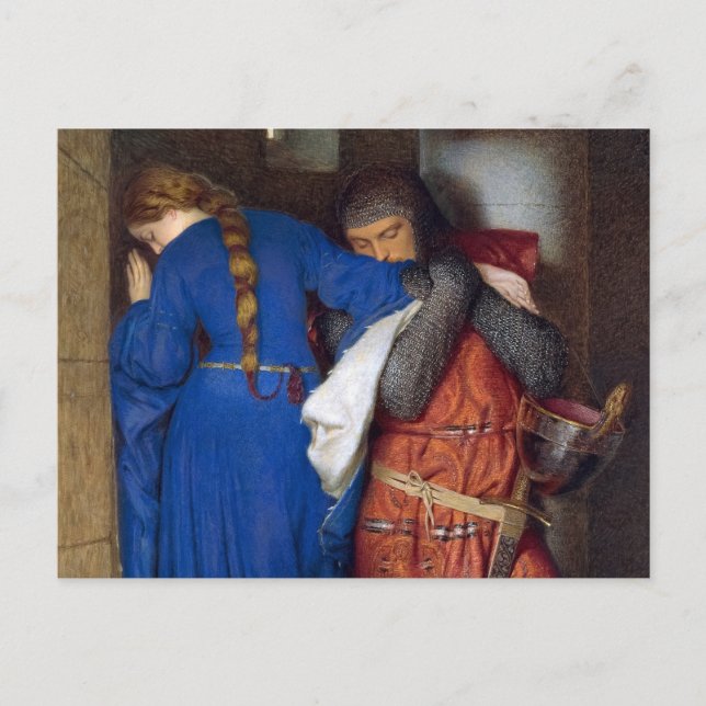 Carte Postale The Meeting on the Turret Stairs by Burton (Devant)