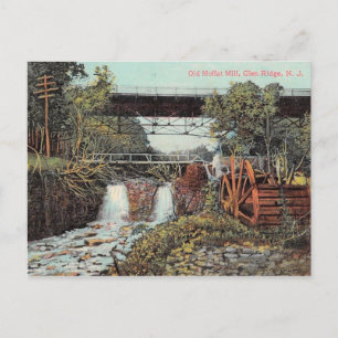 Carte Postale The Mill, Glen Ridge, New Jersey 1909