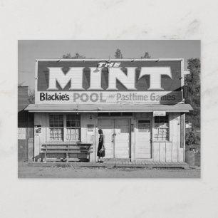 Carte Postale The Mint Pool Hall, 1940