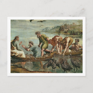Carte Postale The Miraculous Draught of Fishes (cartoon for the