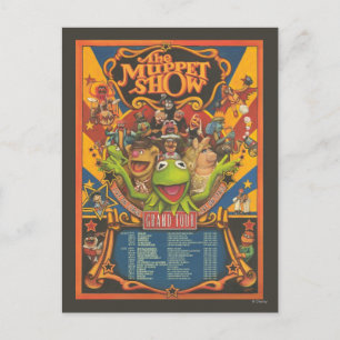 Carte Postale The Muppet Show - Affiche de la Grande Tournée