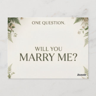 Carte Postale The Place Where Forever Begins Romantic Proposal