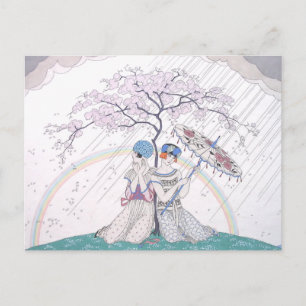 Carte Postale The Rainbow by George Barbier