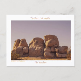 Carte Postale « The Rocks » Victorville 