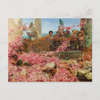 Carte Postale The Roses of Heliogabalus by Lawrence Alma-Tadema