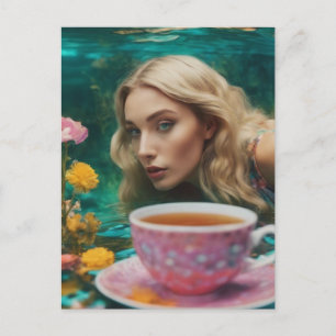 Carte Postale Thé sous-marin