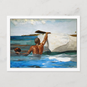 Carte Postale The Sponge Diver par Winslow Homer