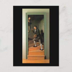 Carte Postale The Staircase Group, par Charles Willson Peale