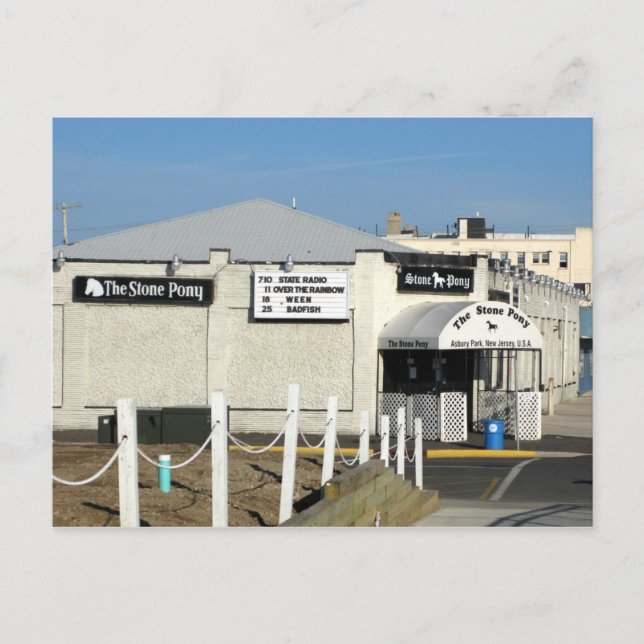 Carte Postale The Stone Pony, Asbury Park, NJ (Devant)