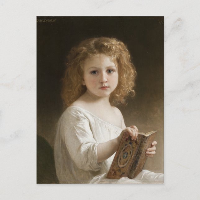 Carte Postale The Storybook - William Bouguereau (Devant)