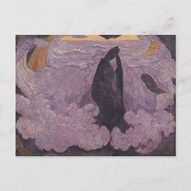 Carte Postale The Violet Wave, c.1895-6 (Devant)