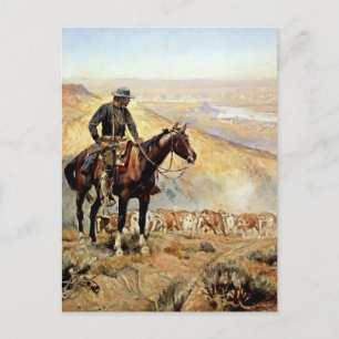 Carte Postale "The Wagon Boss" de Charles M Russell