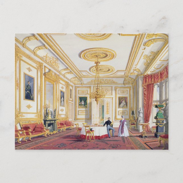 Carte Postale The White Drawing Room at Windsor Castle (colour l (Devant)