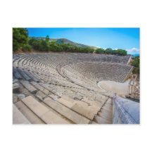 théâtre antique dans Epidaurus, Argolis, Grèce