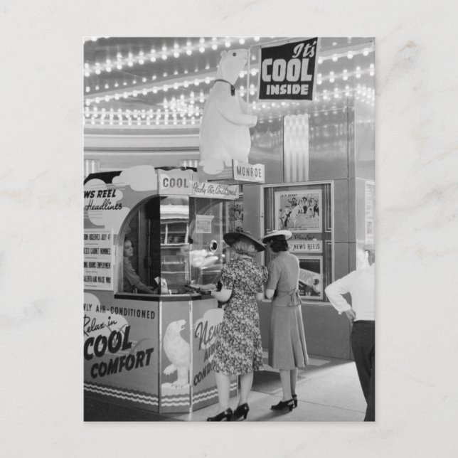 Carte Postale Théâtre cool, 1940 (Devant)
