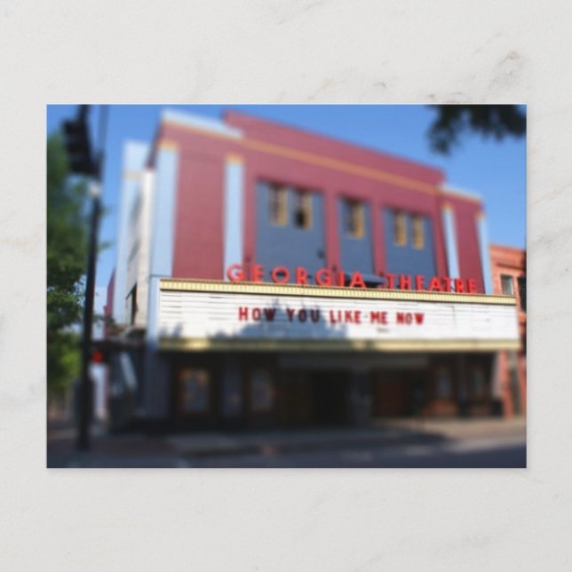 Carte Postale Théâtre de Géorgie (Devant)