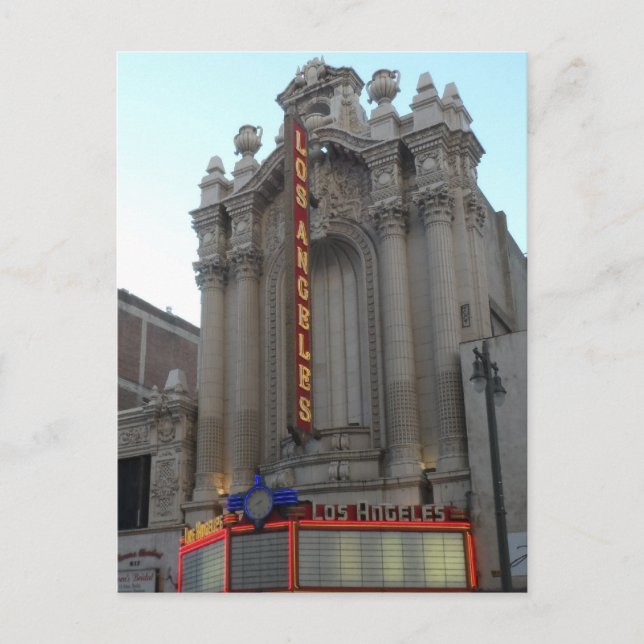 Carte Postale Théâtre de Los Angeles (Devant)