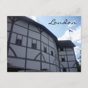 Carte Postale théâtre du globe de londres