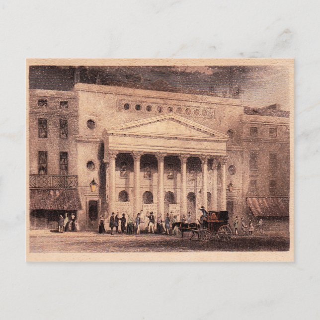 Carte Postale Théâtre Haymarket (Devant)