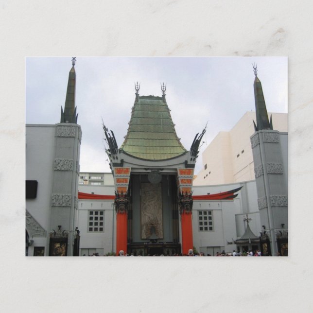 Carte Postale théâtre hollywoodien (Devant)