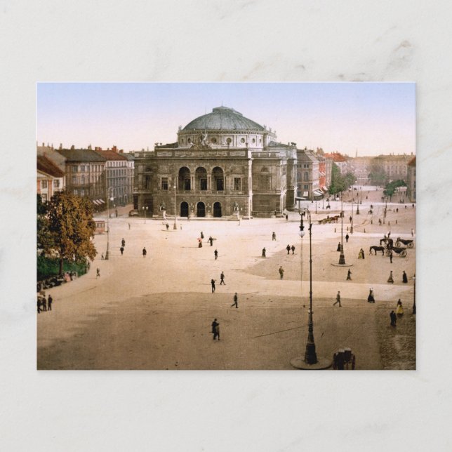 Carte Postale Théâtre Royal Copenhague Danemark (Devant)