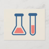 Thème Science Bécher & Tube à Essai