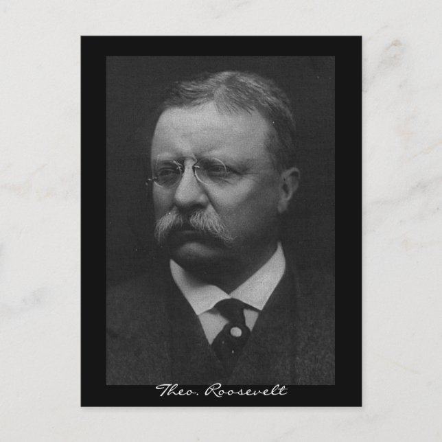 Carte Postale Theodore Roosevelt (Devant)