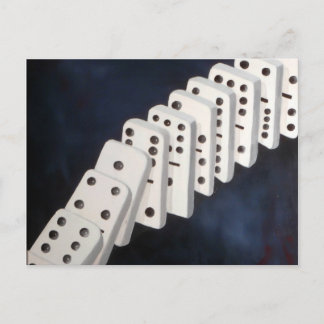 Carte Postale Théorie de domino