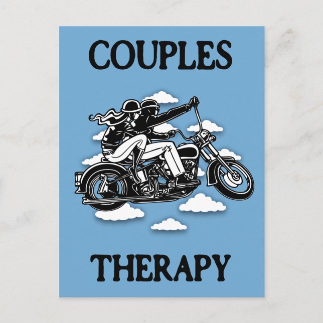 Carte Postale Thérapie des couples (Devant)