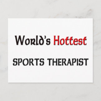 Carte Postale Thérapiste sportif le plus chaud au monde