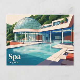 Carte Postale Thermes de Spa Belgique