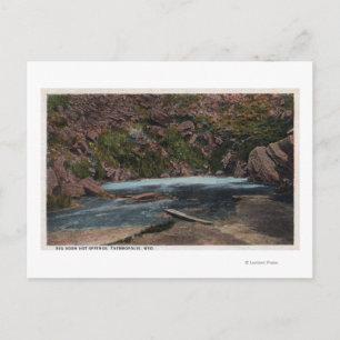 Carte Postale Thermopolis, WY - Big Horn Hot Springs View