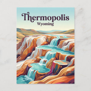 Carte Postale Thermopolis Wyoming