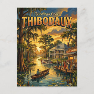 Carte Postale Thibodaux Louisiane