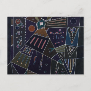 Carte Postale Thin Threads, 1943 par Wassily Kandinsky