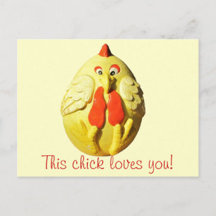 Carte Postale This Chick Lots You phrase modèle