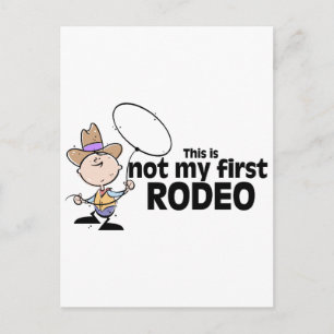 Carte Postale This Is Not My First Rodeo