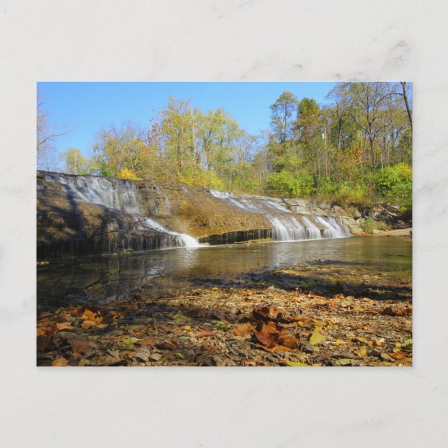 Carte Postale Thistlewaite Falls, Richmond, Indiana (Devant)