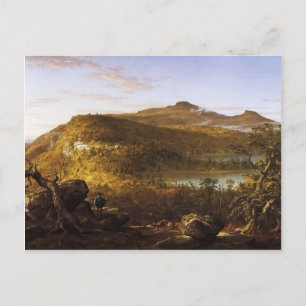 Carte Postale Thomas Cole-Vue de la Maison des Deux Lacs et de l