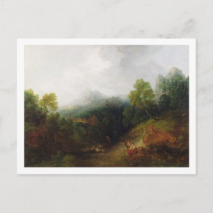 Carte Postale Thomas Gainsborough   A Mountain Valley with Rusti