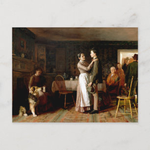 Carte Postale Thomas Hovenden Breaking Home Cravates