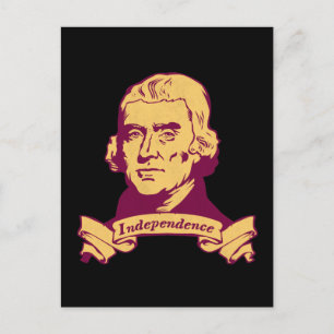 Carte Postale Thomas Jefferson