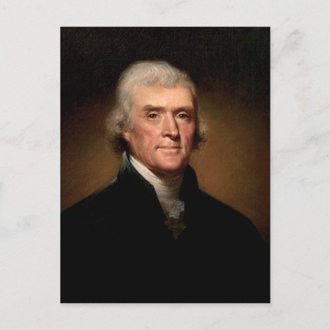 Carte Postale Thomas Jefferson (Devant)