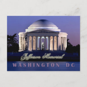 Carte Postale Thomas Jefferson Memorial, Washington, D.C.