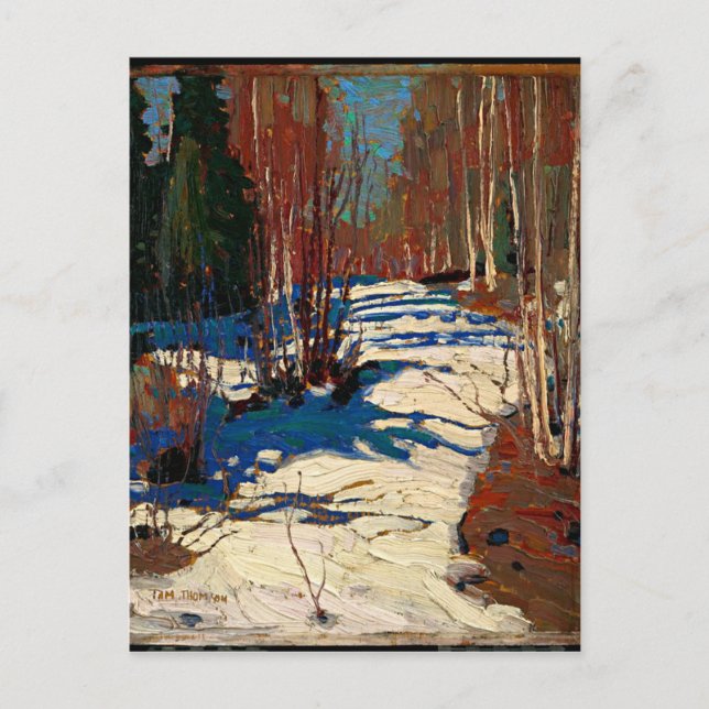 Carte Postale Thomson - Chemin derrière Mowat Lodge-1917 (Devant)