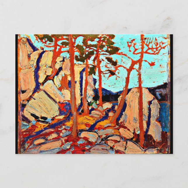 Carte Postale Thomson - Pine Cleft Rocks (Devant)
